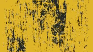 astratto giallo nero grunge struttura sfondo vettore
