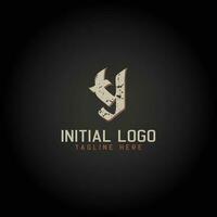 logo di y alfabeto iniziale Gotico stile icona design vettore