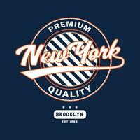 abbigliamento di strada grafico design idee personalizzare design tipografia nuovo York vettore