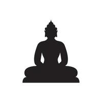 Budda icona. vettore illustrazione logo modello.