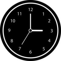 orologio icona vettore illustrazione