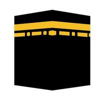 kaaba islamico edificio illustrazione vettore