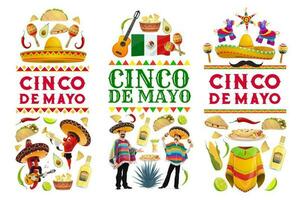 cinco de mayo messicano vacanza vettore banner