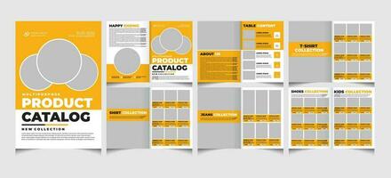 Prodotto Catalogare e Catalogare modello. Catalogare design. vettore