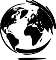 globo - alto qualità vettore logo - vettore illustrazione ideale per maglietta grafico
