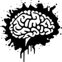 cervello - alto qualità vettore logo - vettore illustrazione ideale per maglietta grafico
