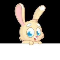 Pasqua cartone animato coniglietto coniglio vettore