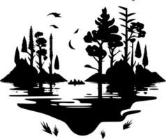 lago - alto qualità vettore logo - vettore illustrazione ideale per maglietta grafico