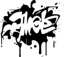 graffiti - alto qualità vettore logo - vettore illustrazione ideale per maglietta grafico