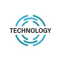 tecnologia teh logo moderno design vettore