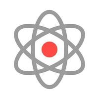 icona di vettore dell'atomo
