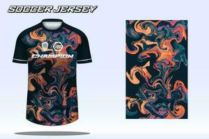 calcio maglia sport maglietta design modello per calcio club vettore