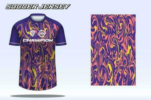 calcio maglia sport maglietta design modello per calcio club vettore