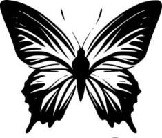 farfalla - minimalista e piatto logo - vettore illustrazione