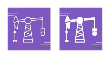 pumpjack vettore icona
