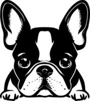 francese bulldog - alto qualità vettore logo - vettore illustrazione ideale per maglietta grafico