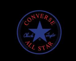 conversare tutti stella logo marca scarpe simbolo design illustrazione vettore con nero sfondo