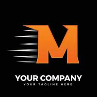 m logo design vettore