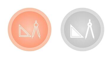 geometria utensili vettore icona