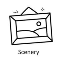 scenario vettore schema icona design illustrazione. domestico simbolo su bianca sfondo eps 10 file