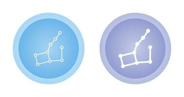 costellazione vettore icona