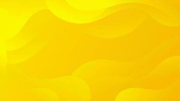astratto pendenza giallo liquido onda sfondo vettore