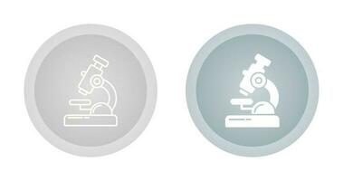 icona del vettore del microscopio