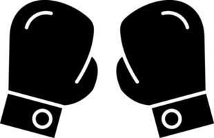 boxe guanti vettore icona design