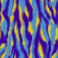 astratto a strisce senza soluzione di continuità modello. sfocato acquerello ondulato macchie nel viola, blu e giallo colori vettore