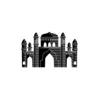 modello di progettazione illustrazione moschea vettore