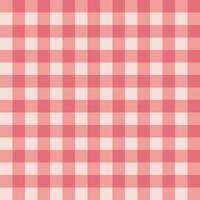 rosa pastello percalle, scacchi modello senza soluzione di continuità per picnic lenzuolo, tovaglia, plaid, Abiti, italiano stile sovrapposizione, tessuto geometrico. vettore illustrazione cartone animato piatto ragnatela design elemento sito web