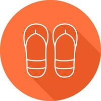 Flip flop vettore icona