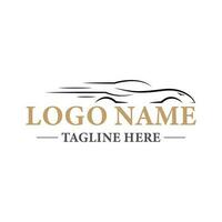 auto logo vettore illustrazione