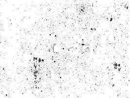 afflitto nero struttura con buio granuloso struttura, polvere sovrapposizione, e arrugginito bianca effetto su bianca sfondo - grunge design elementi nel vettore illustrazione, eps 10
