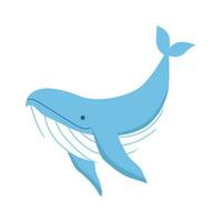 in via di estinzione balene oceano animale illustrazione vettore