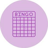 icona del vettore bingo