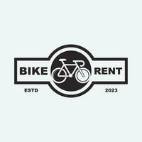 bicicletta negozio logo design vettore Immagine, bicicletta logo concetto icona vettore, semplice design moderno vettore
