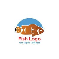 gratuito pesce logo vettore