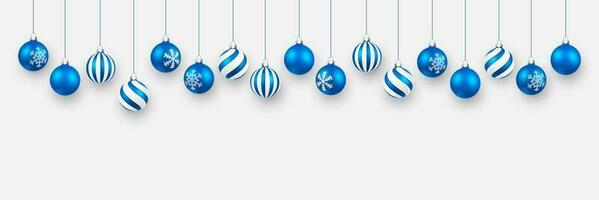 Natale sfera. natale palla su bianca sfondo. vacanza decorazione modello. vettore illustrazione