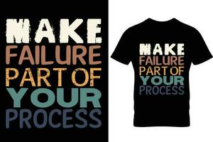 design t-shirt citazione tipografia motivazionale vettore