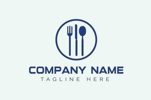 ristorante logo concetto per neonato azienda vettore illustrazione