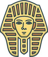 colore icona per egiziano vettore