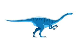 cartone animato dinosauro, lufengosauro, giurassico dino vettore