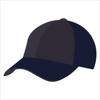baseball berretto, copricapo icona, vettore, illustrazione, simbolo vettore