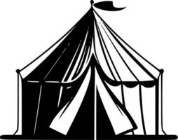 tenda - alto qualità vettore logo - vettore illustrazione ideale per maglietta grafico