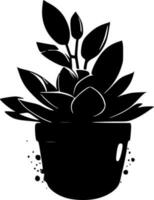 succulento - minimalista e piatto logo - vettore illustrazione