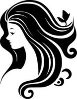 sirena - minimalista e piatto logo - vettore illustrazione