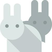 illustrazione vettoriale di coniglio