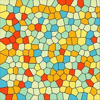 Fondo cristal moderno mosaico colorato vettore