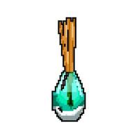 fragranza aroma bastoni gioco pixel arte vettore illustrazione